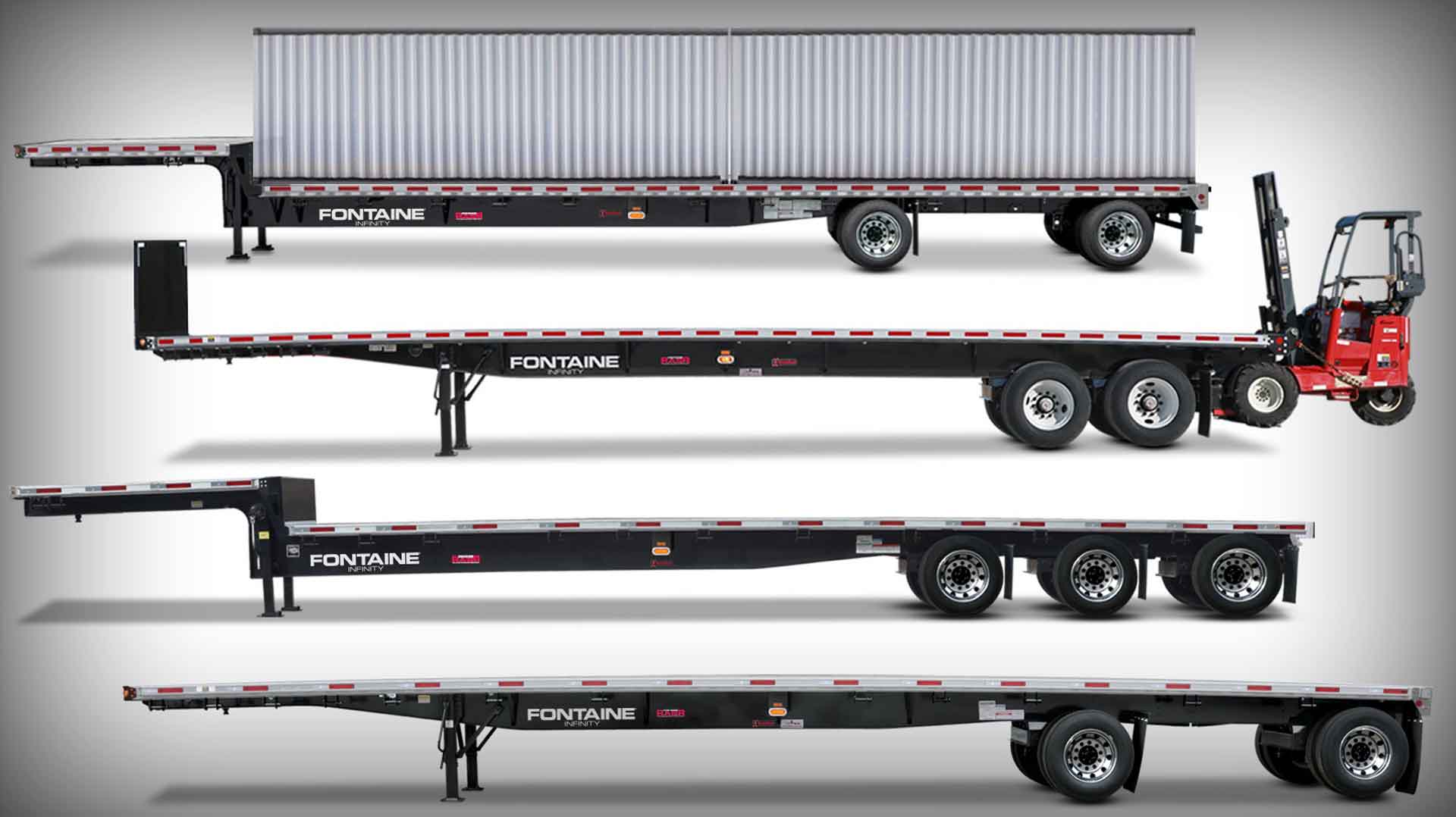 2024 FONTAINE Drop Deck 23365 New & Used Semi Trailers for Sale & Lease