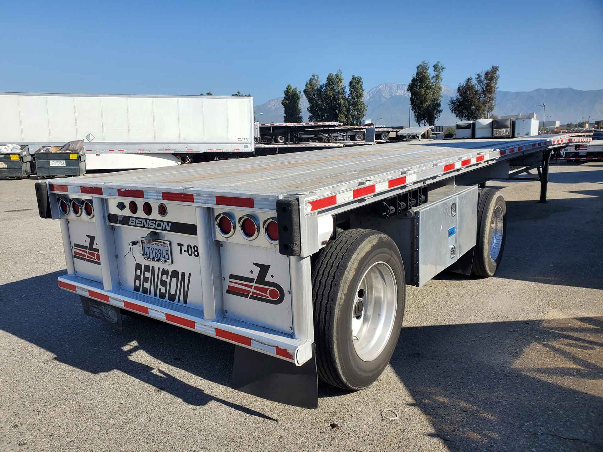 2016.0 BENSON Flatbed 23466 New & Used Semi Trailers for Sale & Lease