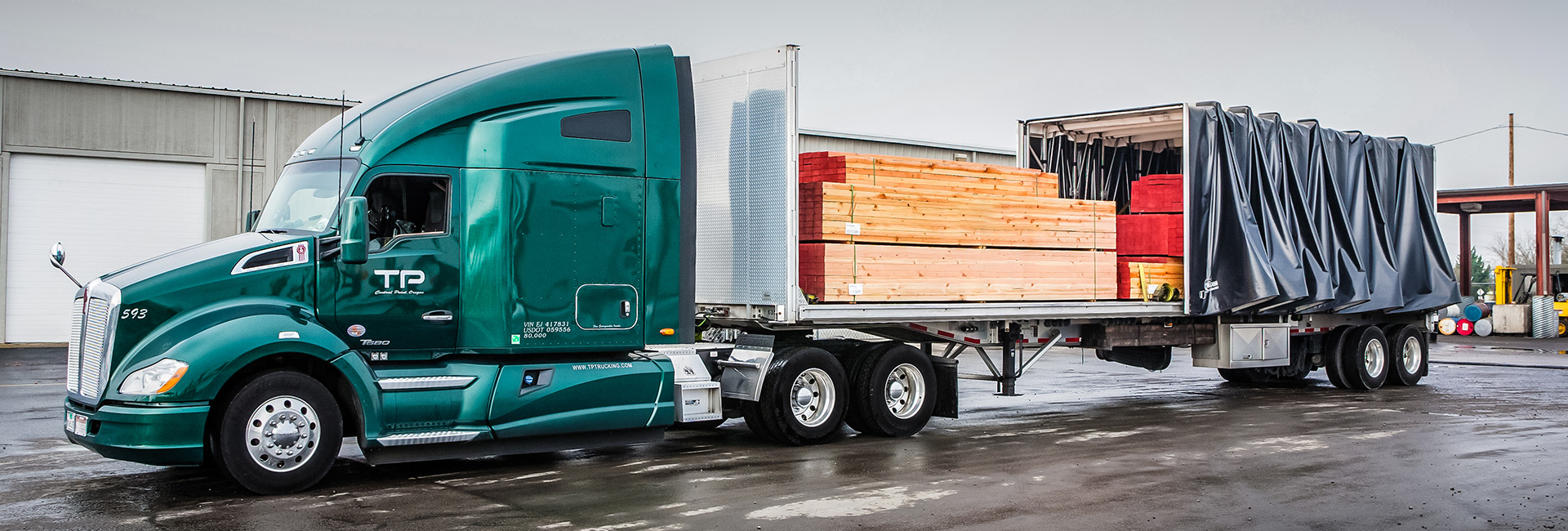 Rolling Tarp Trailer Systems for Flatbeds