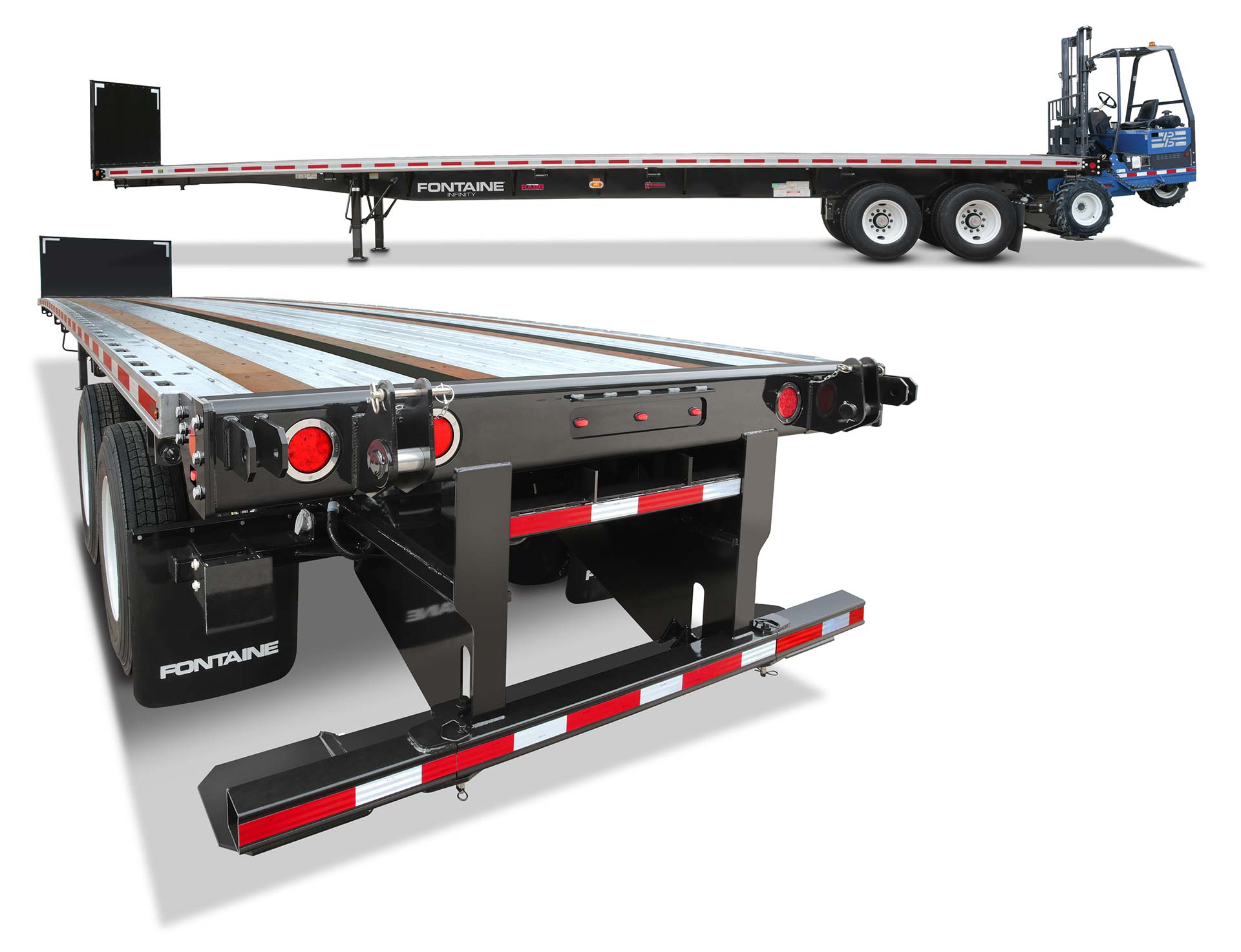 forklift trailer