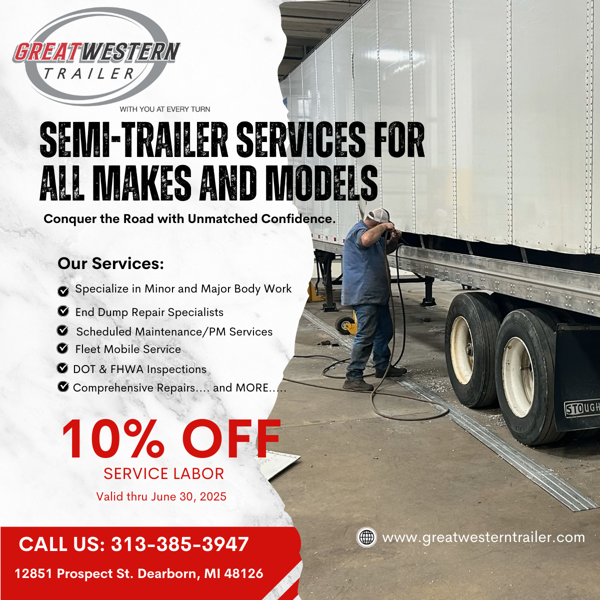 Dearborn Service Labor Promo June 2025