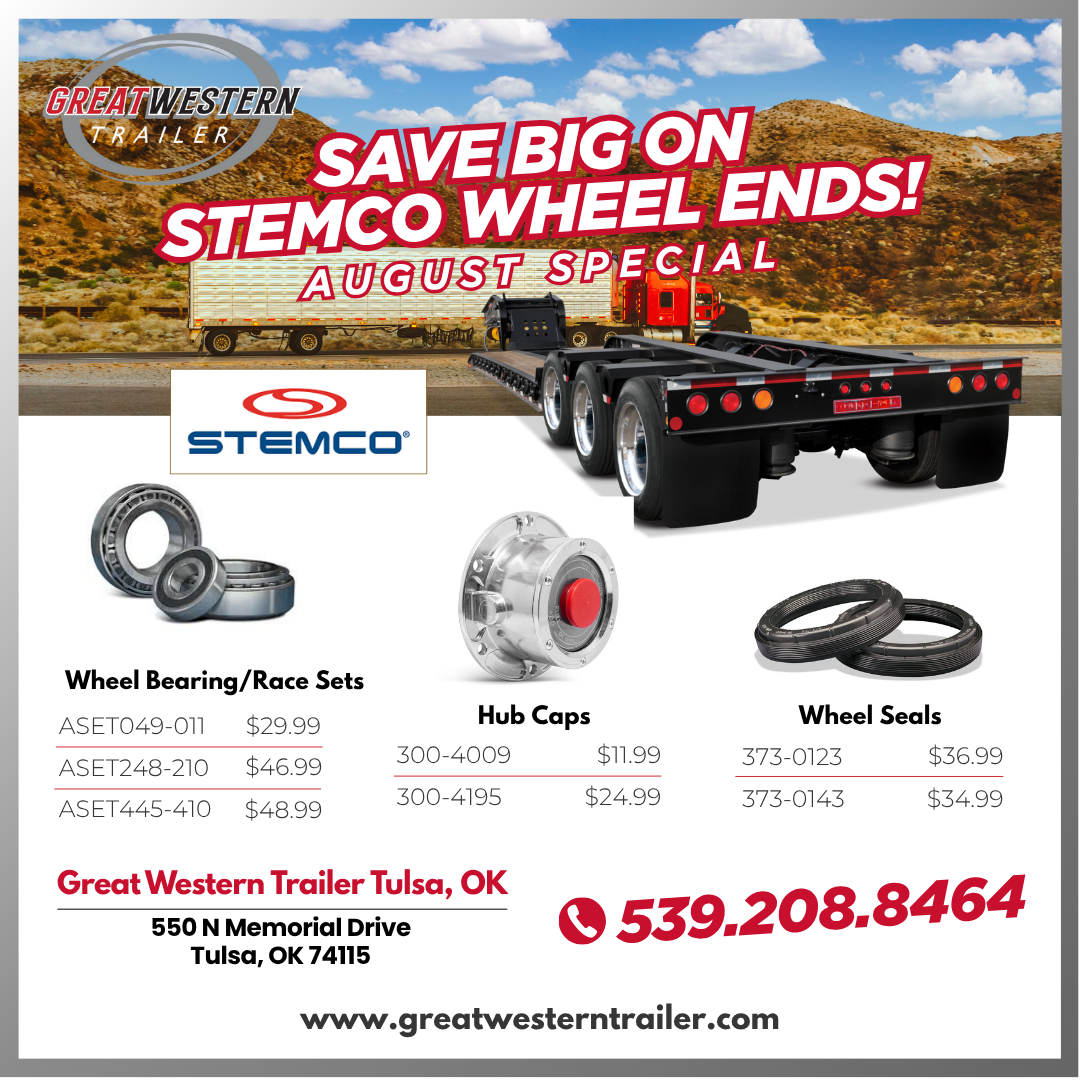 GWT Tulsa Parts - August Special